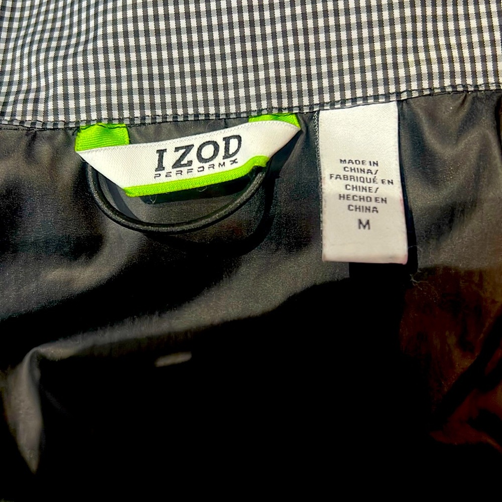 IZOD rain slicker size Medium
